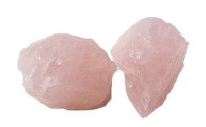 Rose quartz is a good crystal choice for Christmas