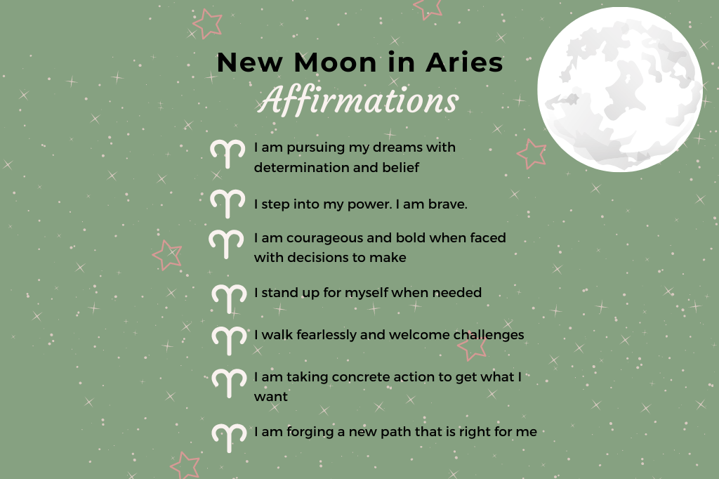 Aries New Moon Affirmations