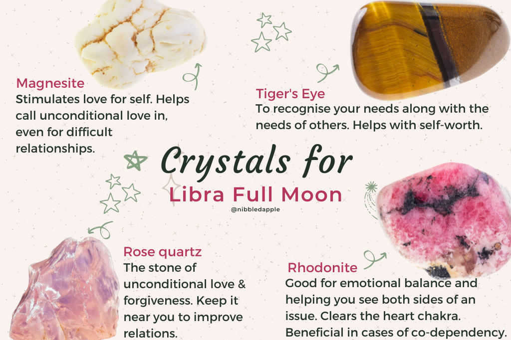 Crystals for the libra full moon